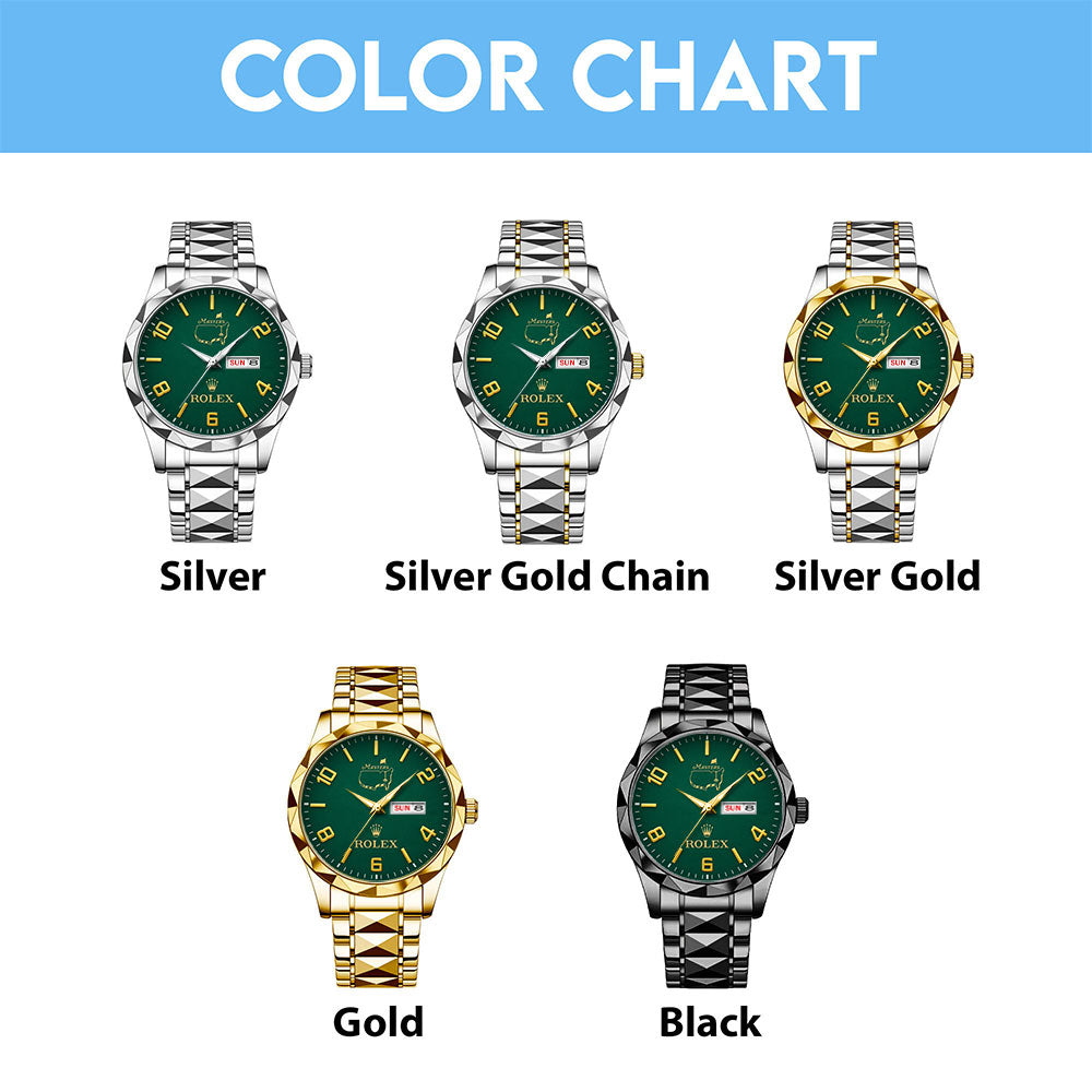 Masters Tournament x Rolex Alloy Luxury Quartz Watch – MAITM14964