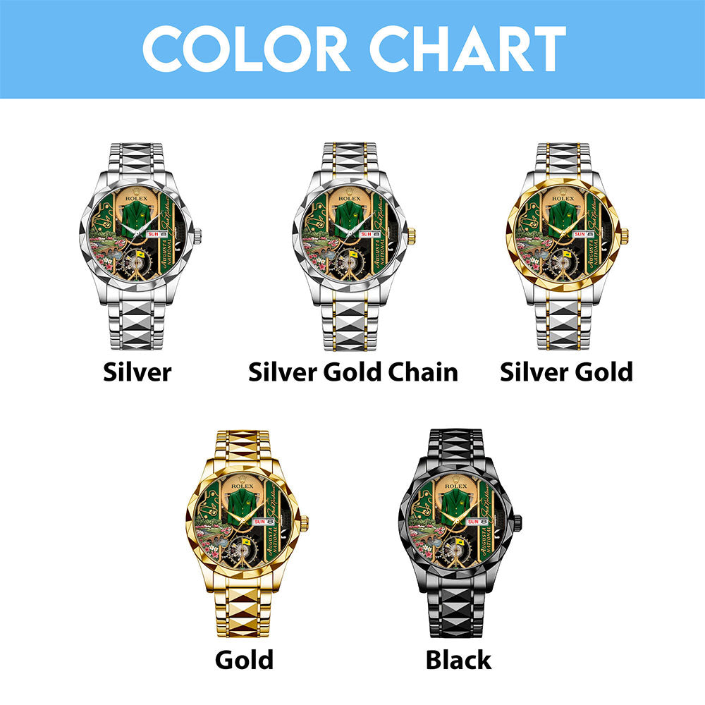 Masters Tournament x Rolex Alloy Luxury Quartz Watch – TMTHU5136