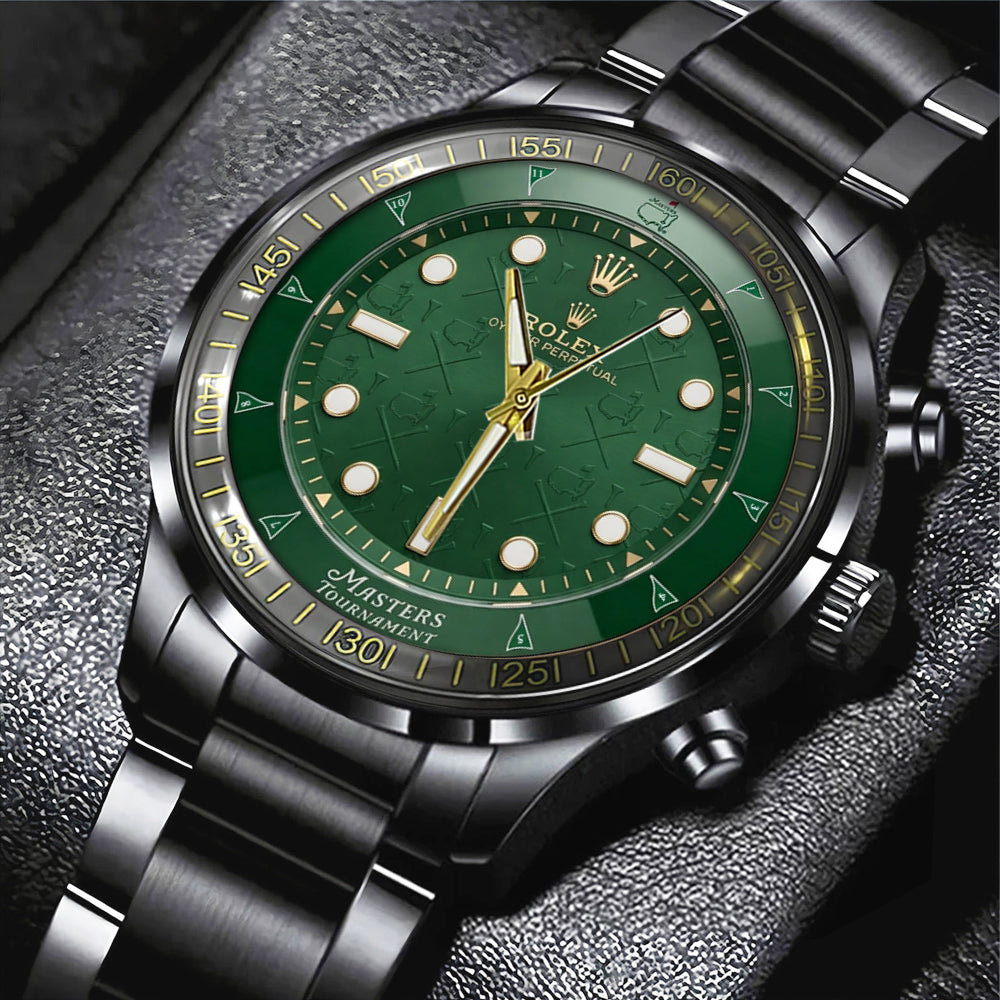Masters Tournament x Rolex Black Stainless Steel Watch – TMTHU4972