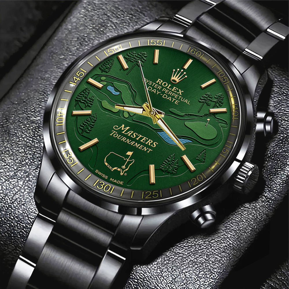 Masters Tournament x Rolex Black Stainless Steel Watch – TMTHU5086