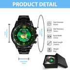Personalized Masters Tournament x Rolex Black Stainless Steel Watch – MAITM 10536