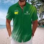 Masters Tournament x Rolex Short Sleeve Button-Down Shirt – TMTHU4853