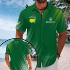 Masters Tournament x Rolex Short Sleeve Button-Down Shirt – TMTHU4853