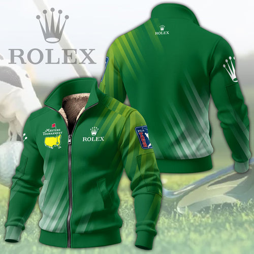 Masters Tournament x Rolex Thick Knit Fleece Jacket – TMTHU5207