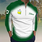 Masters Tournament x TITL Zip Polo Shirt – MAITM15053