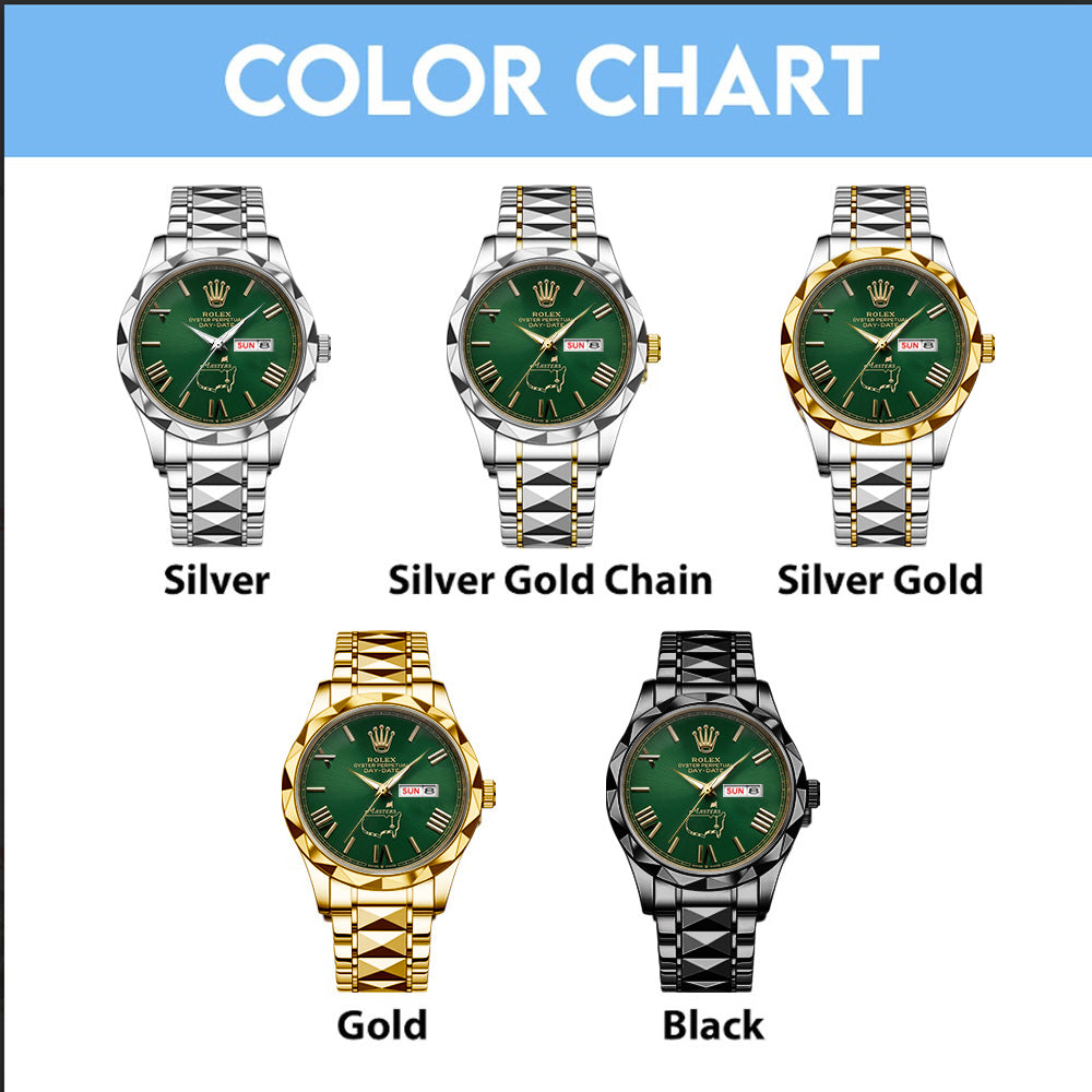 Masters Tournament x Rolex Alloy Luxury Quartz Watch – GNE5770