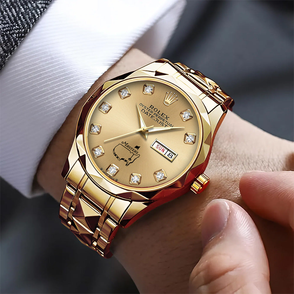 Masters Tournament x Rolex Alloy Luxury Quartz Watch – GNE6049
