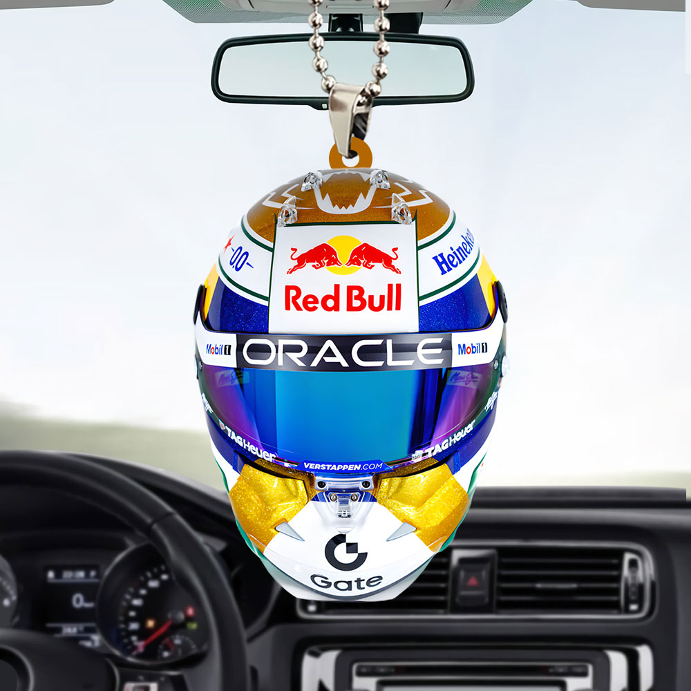 Max Verstappen Brazil 2025 Custom shape 2-sided Acrylic Car Ornament – TANTN18725
