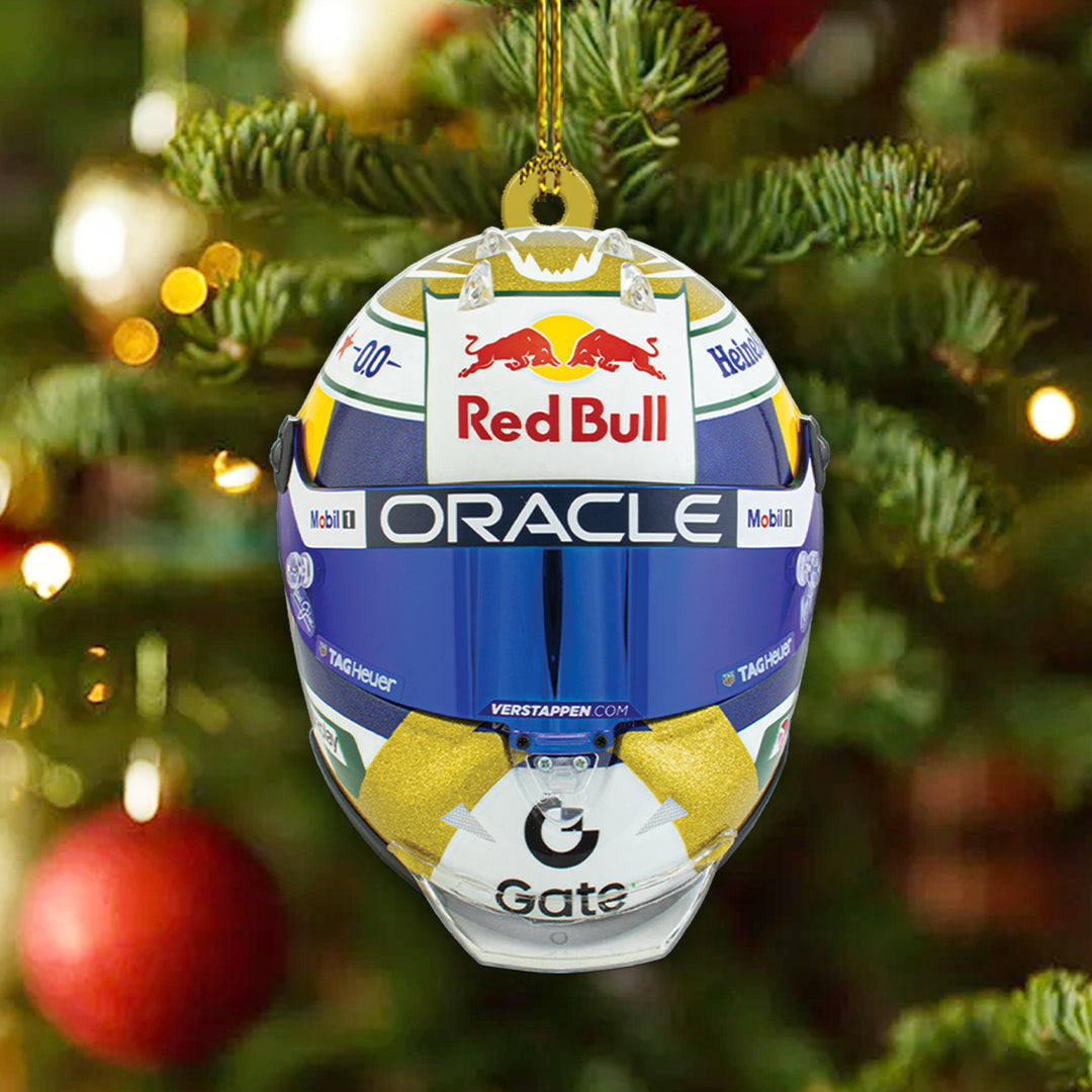 Max Verstappen Brazil 2025 Custom Shape 2-sided Acrylic Ornament – TANTN18724