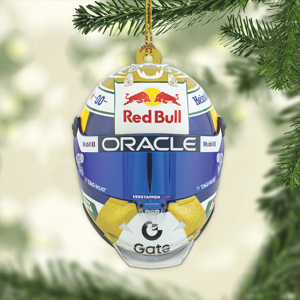 Max Verstappen Brazil 2025 Custom Shape 2-sided Acrylic Ornament – TANTN18724