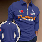 Max Verstappen Racing x Mitchell & Ness Zip Polo Shirt – TANTN25754