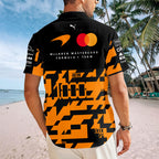 McLaren 2026 Team 1000th GP Short Sleeve Button-Down Shirt – TANTN23955