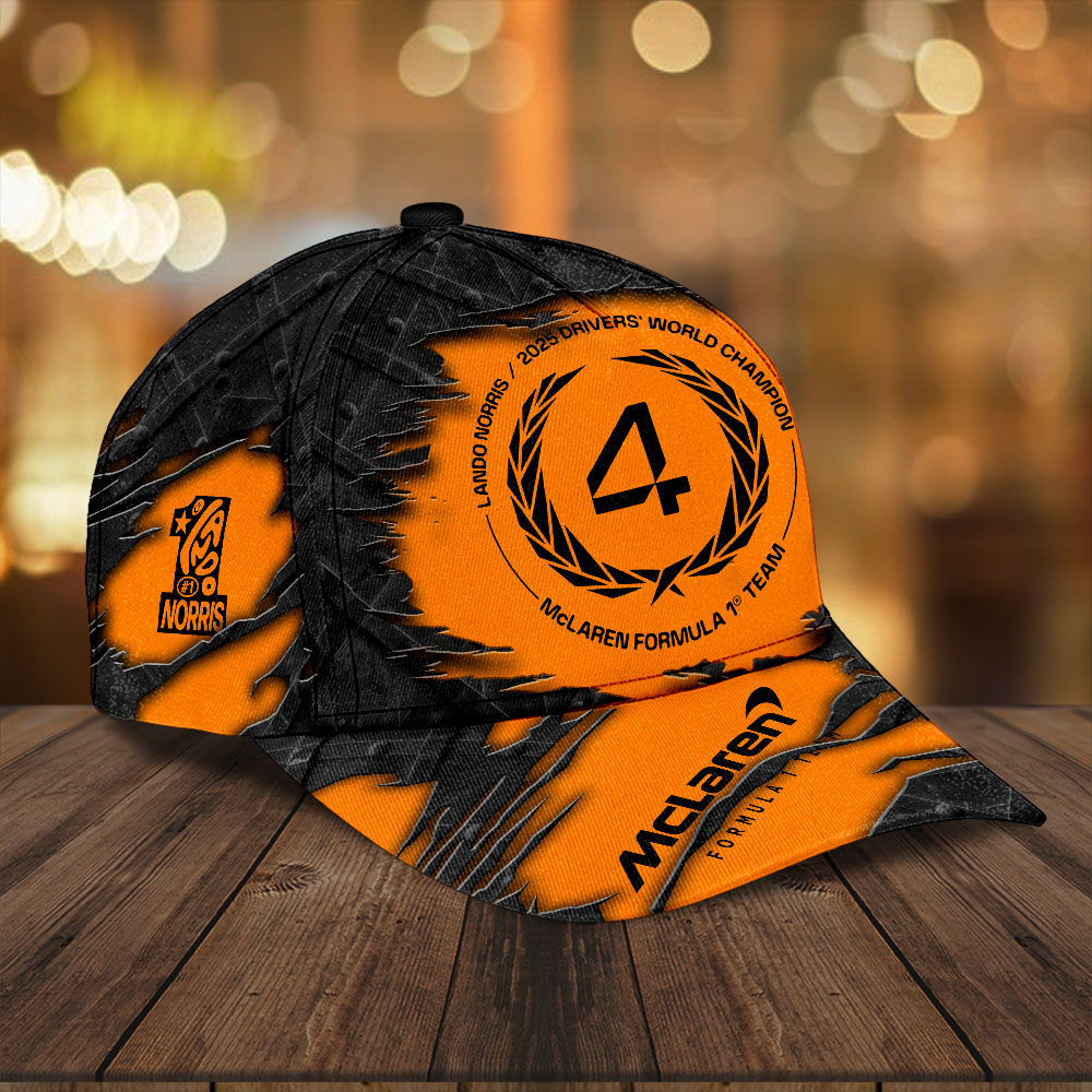 McLaren x Lando Norris 2025 World Champion Classic Cap – HOATT15051