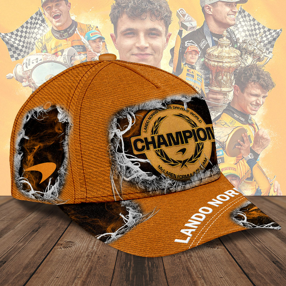 McLaren x Lando Norris World Champion 2025 Classic Cap – TMTHU2554