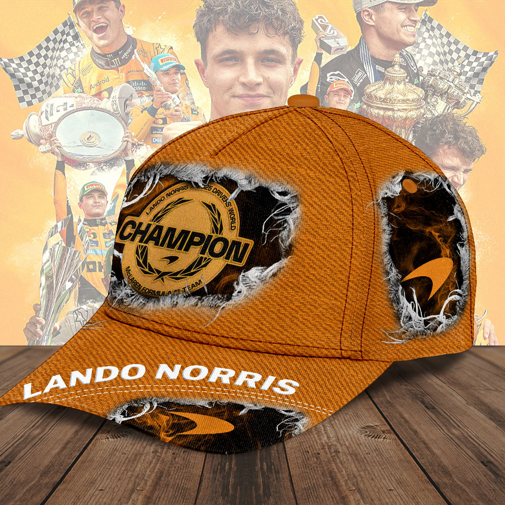McLaren x Lando Norris World Champion 2025 Classic Cap – TMTHU2554
