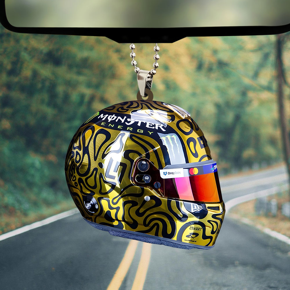 McLaren x Lando Norris World Champions 2025 Custom shape 2-sided Acrylic Car Ornament – TANTN19256