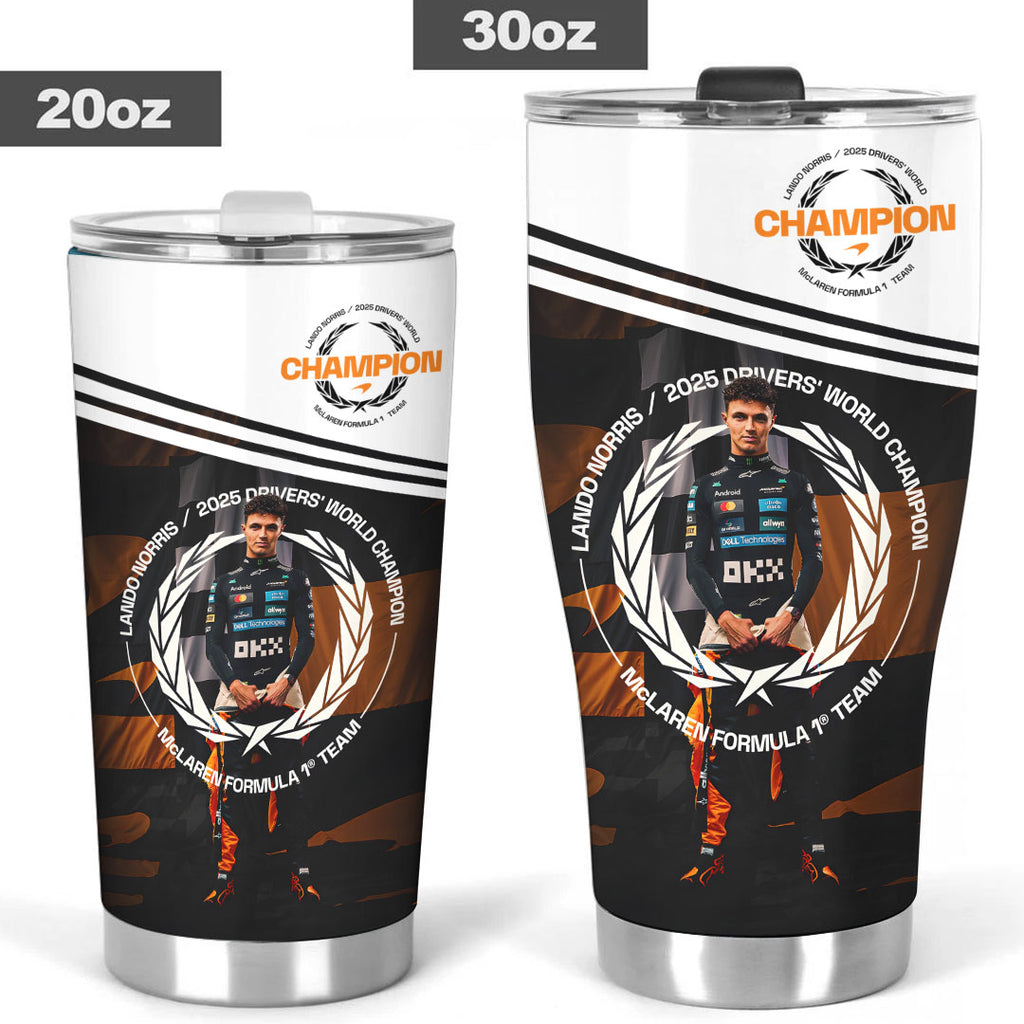 McLaren x Lando Norris World Champions 2025 Tumbler Cup – TANTN19515