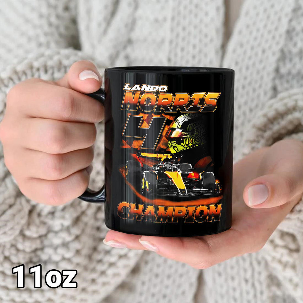 McLaren x Lando Norris World Champions 2025 Ceramic Mug – TMTHU2627