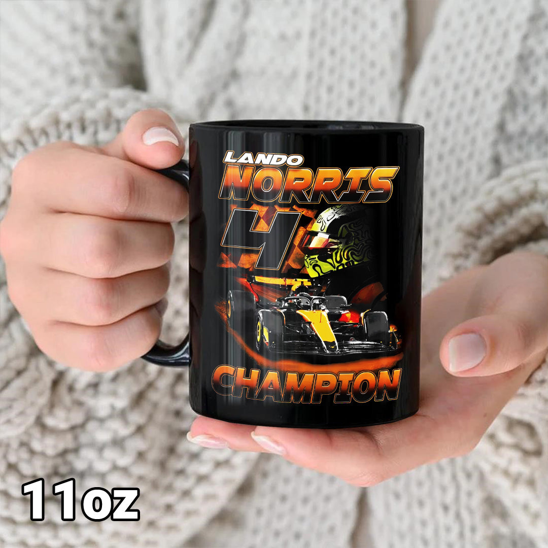 McLaren x Lando Norris World Champions 2025 Ceramic Mug – TMTHU2686
