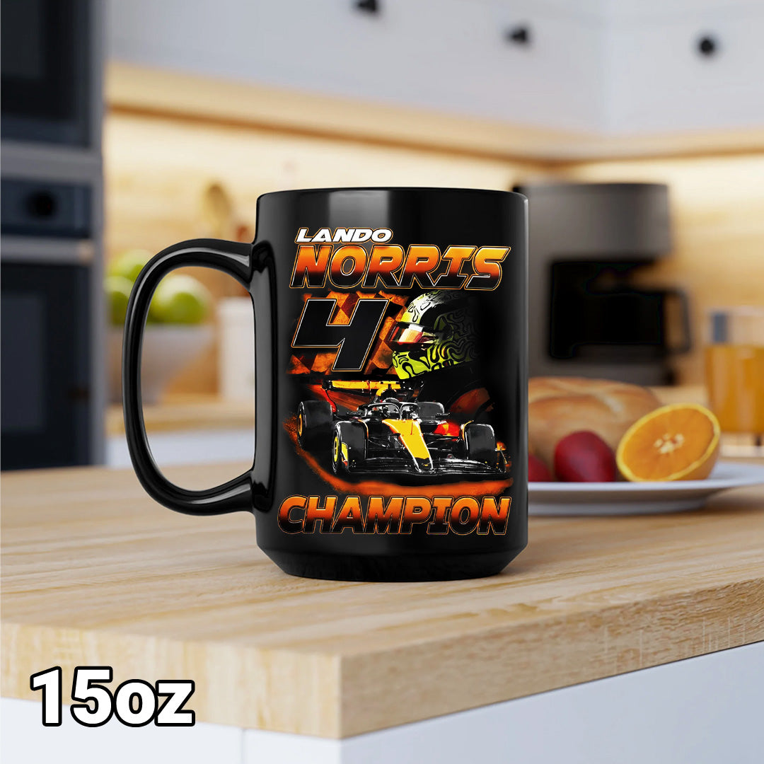 McLaren x Lando Norris World Champions 2025 Ceramic Mug – TMTHU2686