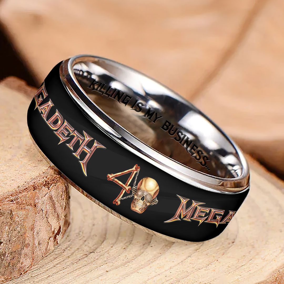 Megadeth Custom Alloy Ring – HOATT12370