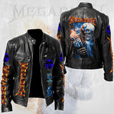 Megadeth Motorcycle Leather Jacket – TMTHU6015
