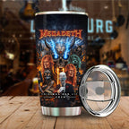 Megadeth This Was Our Life 2026 Tumbler Cup – TMTHU6287