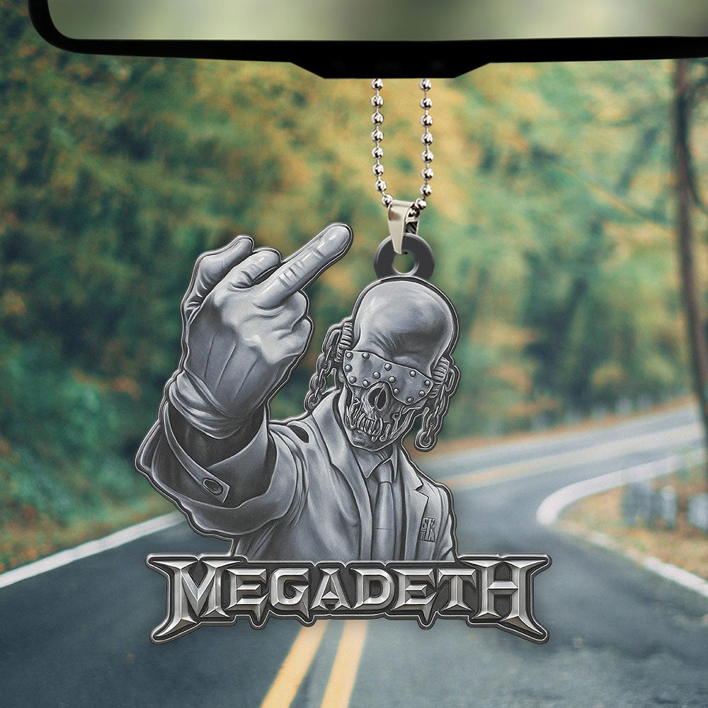 Megadeth Custom shape 1-sided Acrylic Car Ornament – TMTHU2015