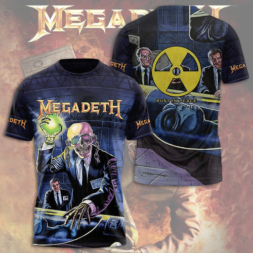 Megadeth 3D Apparel – TMTHU3740
