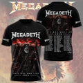Megadeth 3D Apparel – TMTHU5122