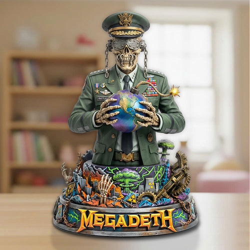 Megadeth Custom Shape Acrylic Plaque – TMTHU6071