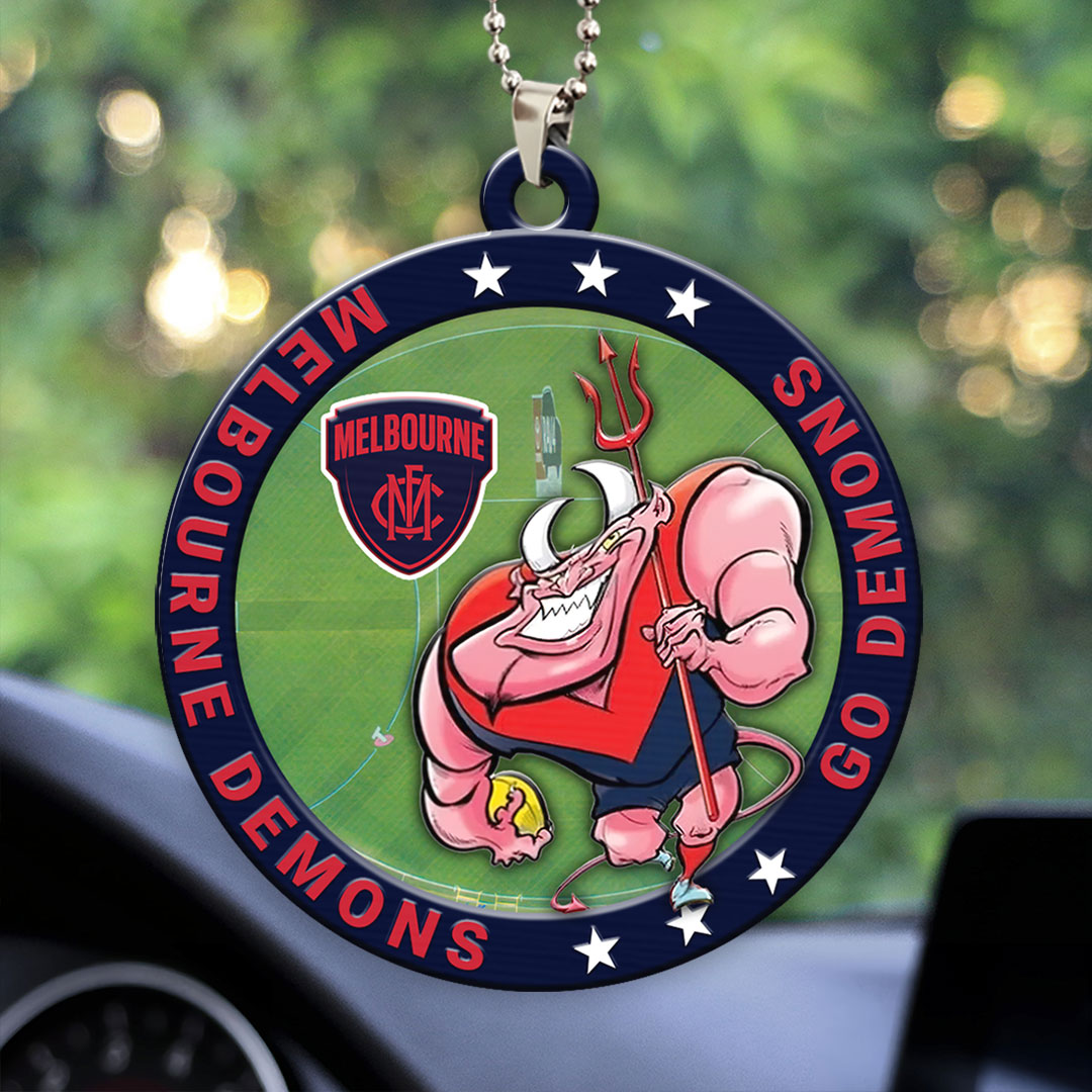 Melbourne FC Custom Shape 2-sided Acrylic Car Ornament – HOATT13358