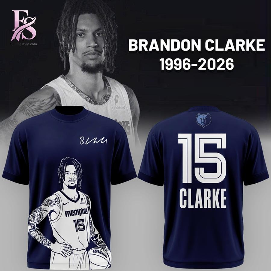 Memphis Grizzlies Brandon Clarke 15 Shirt