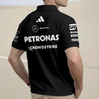 Mercedes AMG Petronas F1 Team 2025 Zip Polo Shirt – GNE4819