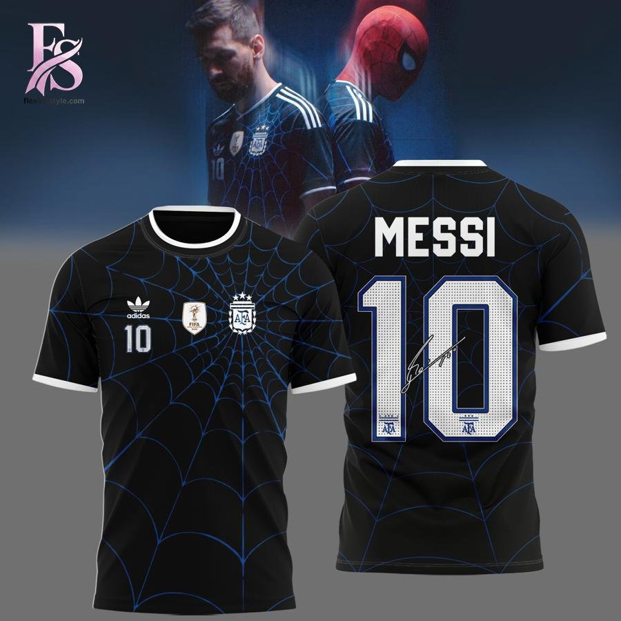 Messi 10 Spider-Man Shirt