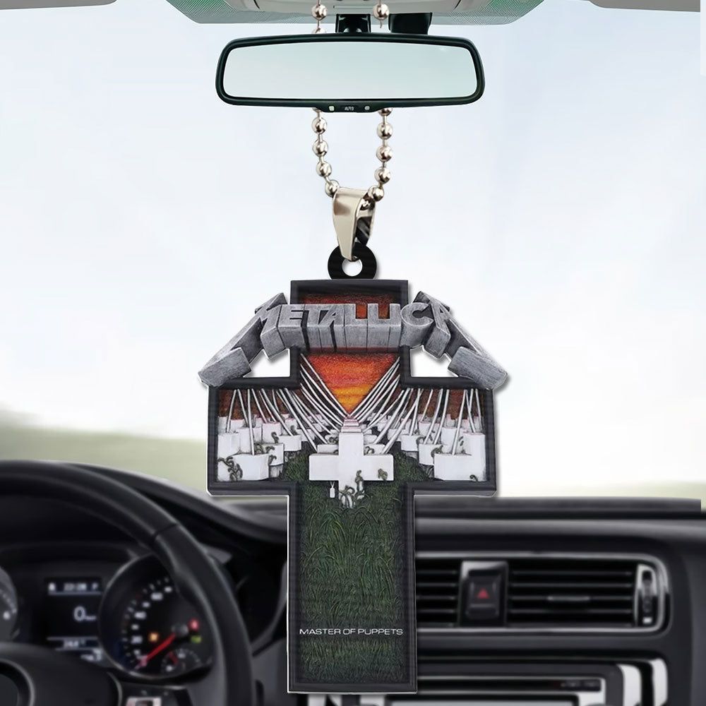 Metallica Custom shape 2-sided Acrylic Car Ornament – TMTHU3061