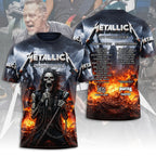 Metallica 2026 World Tour 3D Apparel – MAITM14280