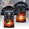 Metallica 2026 World Tour 3D Apparel – MAITM14498