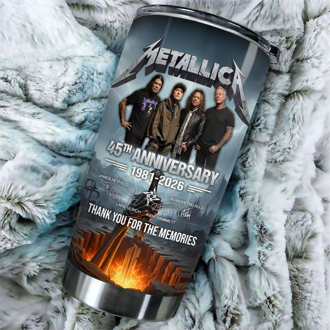 Metallica 2026 World Tour Tumbler Cup – HOATT15672