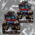Metallica 3D Sleeveless Down Jacket – TMTHU2942