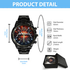 Metallica Black Stainless Steel Watch – MAITM14501