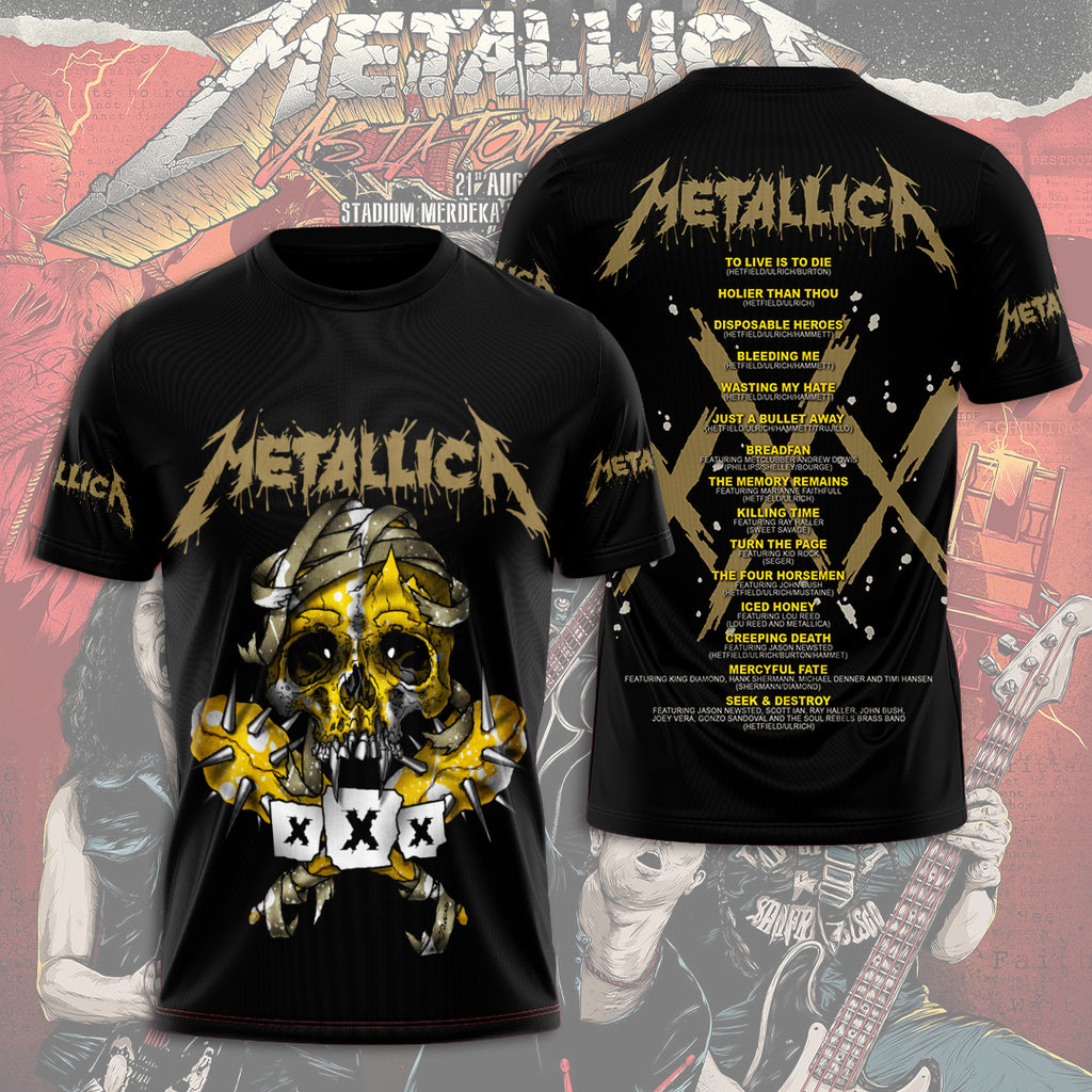 Metallica 3D Apparel – GNE NEW341