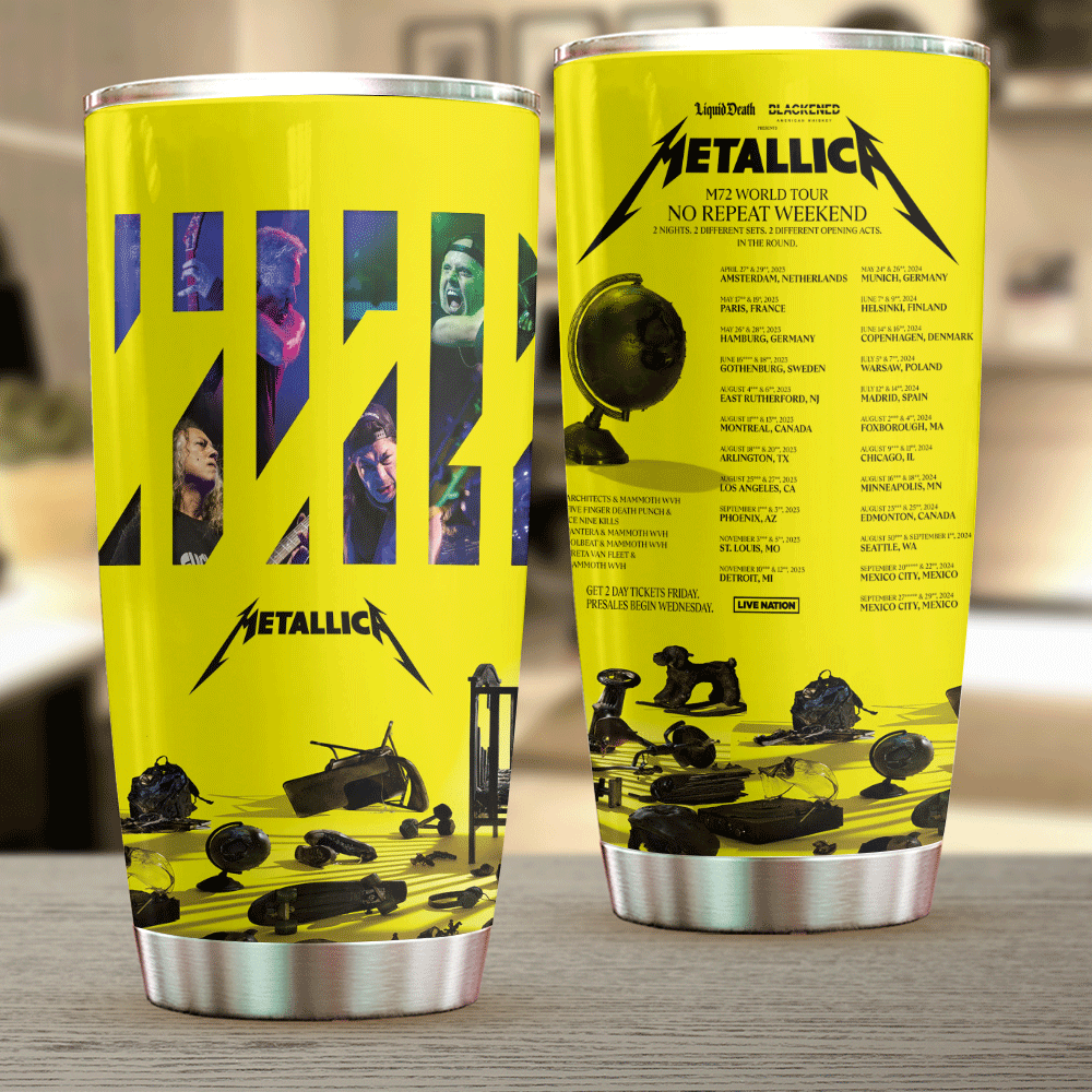 Metallica Tumbler Cup – GNE 3020