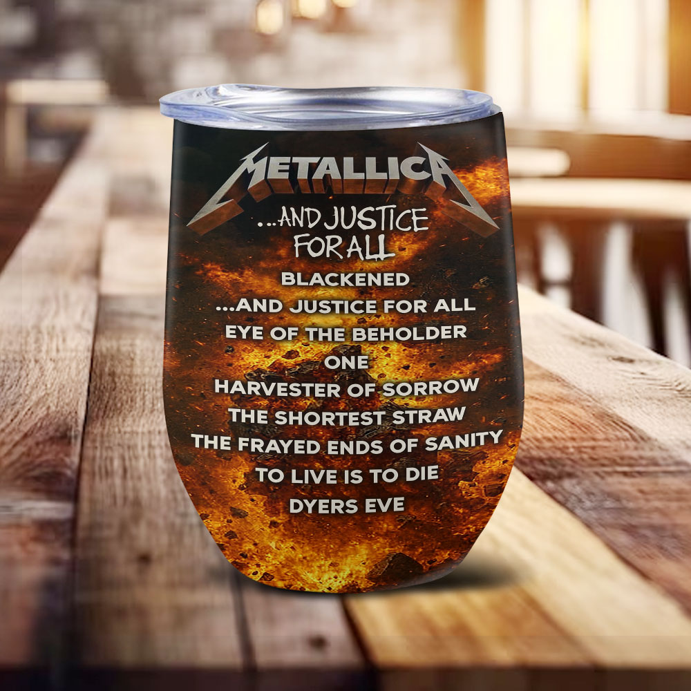Metallica Wine Tumbler – MAITM14429