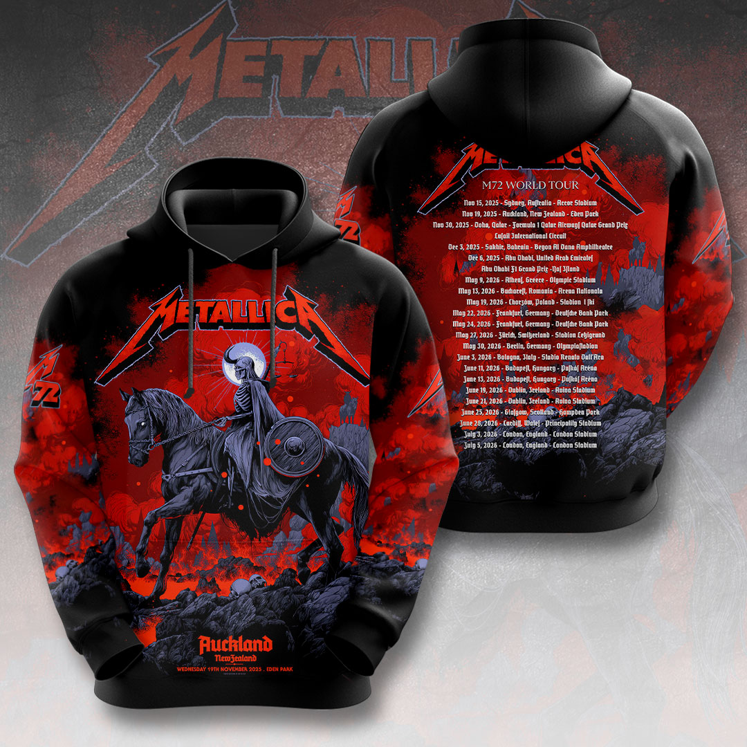 Metallica 3D Apparel – HOATT14578