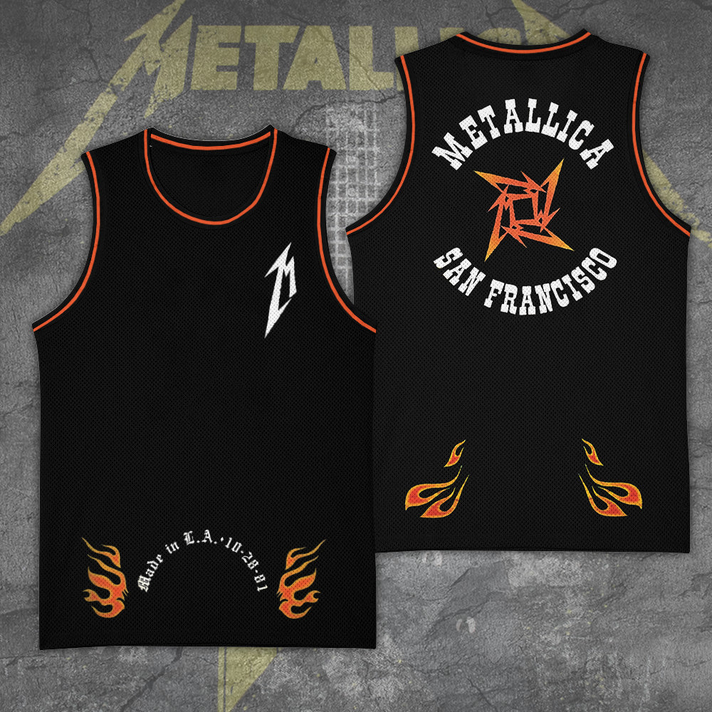 Metallica Basketball Jersey – TANTN 13813