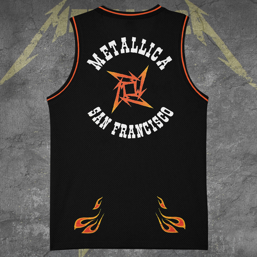 Metallica Basketball Jersey – TANTN 13813