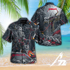 Metallica 3D Hawaiian Apparel – TANTN 12161