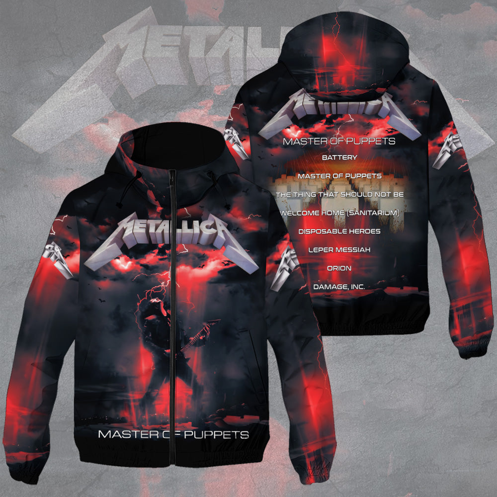 Metallica 3D Windbreaker Jacket – HOATT15422