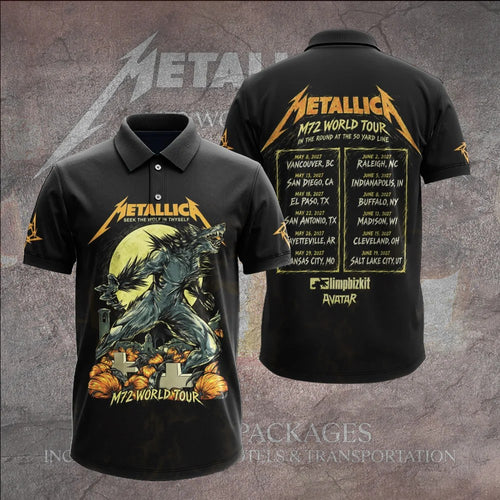 Metallica World Tour 2027 3D Apparel – GNE8670